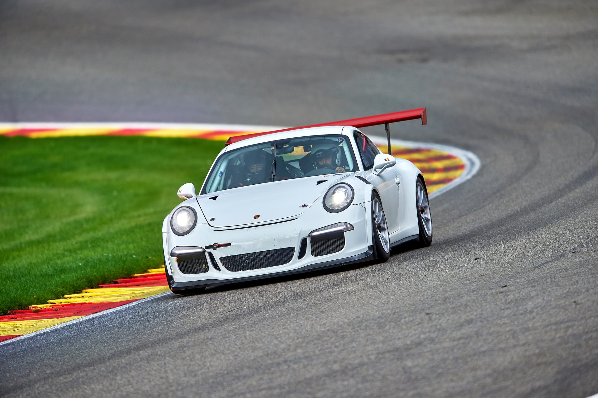 Porsche 991 GT3 Cup race auto huren op Circuit Spa-Francorchamps